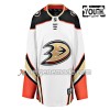 Kinder Eishockey Anaheim Ducks Trikot Blank Adidas Weiß Authentic